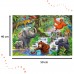 CASTORLAND Puzzle 40 dielikov Maxi Zvieratká z džungle - 4+
