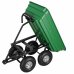 Springos Záhradný vyklápací vozík - 110x51x95 cm - 250 kg