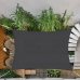 Tieniaca plachta obdĺžnik 5x4 m - tmavá grafitová