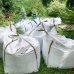 Springos Big Bag vrece s nosnosťou 500 kg - biela s béžovou