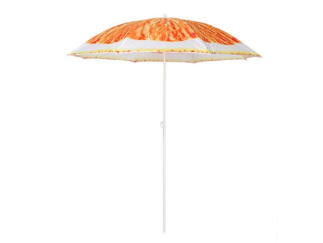 Záhradný slnečník - 180 cm - pomaranč