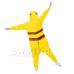 Plyšový overal Kigurumi - vzor pikachu - 120 -130 cm