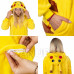 Plyšový overal Kigurumi - vzor pikachu - veľkosť L - 175 cm