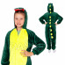 Plyšový overal Kigurumi - vzor drak - 110 -120 cm