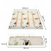Springos Obojstranná penová podložka 180x200x1cm - pandy / farebné zvieratká + meter