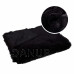 SPRINGOS Obojstranná vlnená deka 160x200cm - čierna