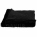SPRINGOS Obojstranná vlnená deka 200x220cm - čierna
