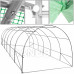 Springos Náhradný kryt na tunelový skleník - fólia - 6x3x2 m - UV-4 - 140g/m - zelená