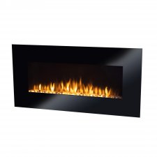 SOMOGYI Elektrický SMART nástenný krb - BLACK