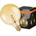 Led žiarovka filament e27 7w osram vintage 1906 globe gold - teplá biela