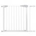SPRINGOS Bezpečnostná bariérová zábrana pre schody a dvere - biela - 77-91 cm