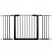 SPRINGOS Bezpečnostná bariérová zábrana pre schody a dvere - čierna - 75-138cm