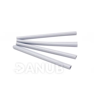 Klip na tieniacu plotovú pásku - Polyratanová a Classic - 1ks - svetlo sivá