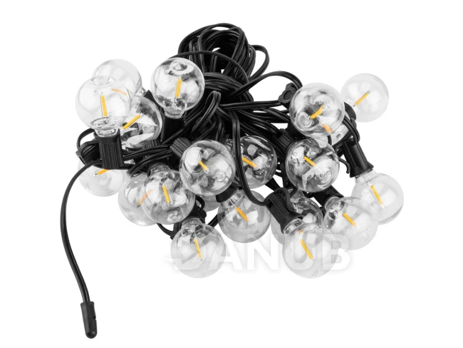Solárna záhrada Girland 20x LED okrasné gule 10,55 m