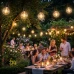 Solárna záhradná girlanda 12x LED dekoratívne guličky 6, 55m 2700K teplá biela + diaľkový ovládač CALLIS2 Lumiled Solárna záhradná girlanda 12x LED dekoratívne guličky 6, 55m 2700K teplá biela + diaľkový ovládač CALLIS2 Lumiled