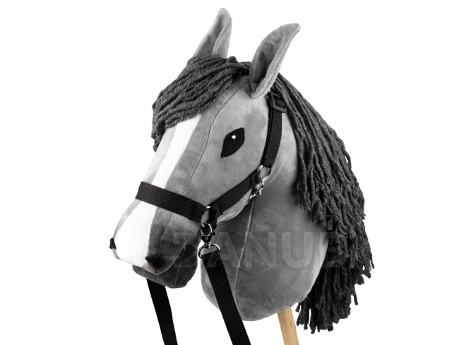 Hobby Horse Skippi - Koník na palici - Šedý