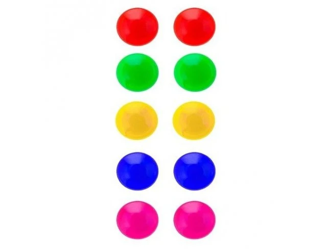 Farebné magnety na tabuľu 10ks