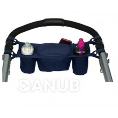 Organizér na kočiar - tmavo modrý