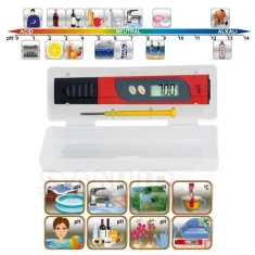 pH tester a teplomer