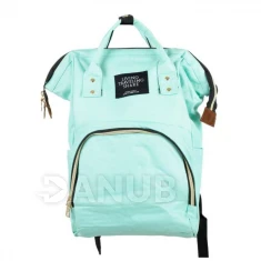 Prebalovací batoh na kočík - mätový