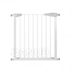 Bezpečnostná bariérová zabrána pre schody a dvere - biela - 76-85 cm