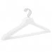 Drevené vešiaky na šaty - 3 ks - biele