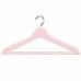 Drevené vešiaky na šaty - 3 ks - ružové