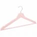 Drevené vešiaky na šaty - 3 ks - ružové