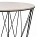 drôtený konferenčný stolík Vintage 39cm - čierny drôtený konferenčný stolík Vintage 39cm - čierny
