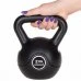 Kettlebell čierny - 2kg