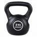 Kettlebell čierny - 2kg