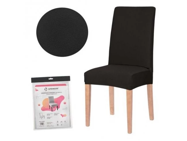 Návlek na stoličku univerzálny - čierny