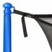 Vnútorná ochranná sieť na trampolínu - 300/305/312 cm - 8 stĺpikov - čierna