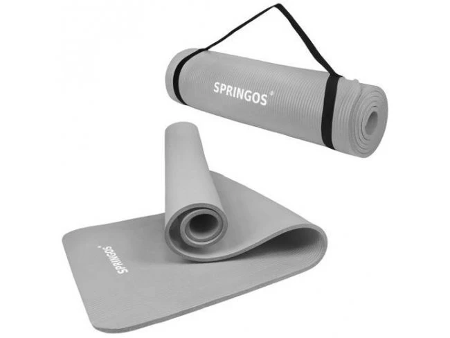 Univerzálna Fitness Yoga podložka 183cm x 60 x 1- sivá