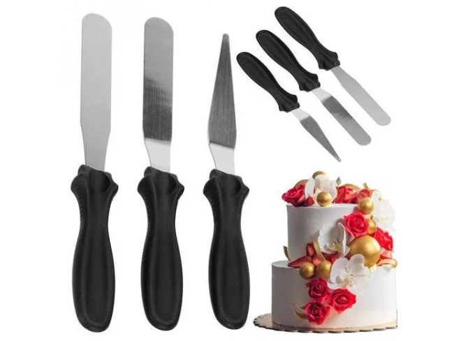 Cukrárske špachtle - 3ks