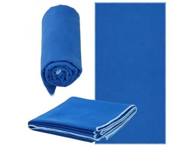 Rýchloschnúci uterák - 75x150cm - modrá