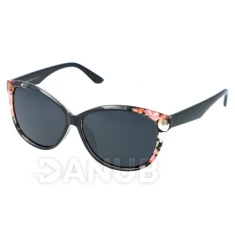 Dámske polarizačné okuliare Flowers - Black