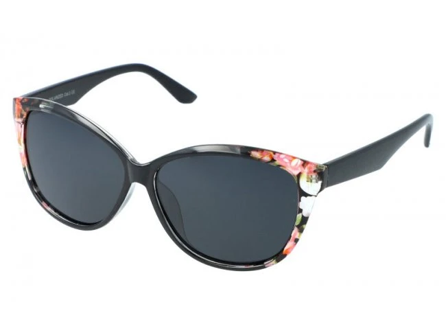 Dámske polarizačné okuliare Flowers - Black