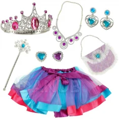 Kostým princezná + doplnky