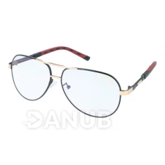 Okuliare na počítač Blue Light - Aviator Man Black