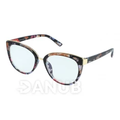 Okuliare na počítač Blue Light Gold Fine Line FLOWER