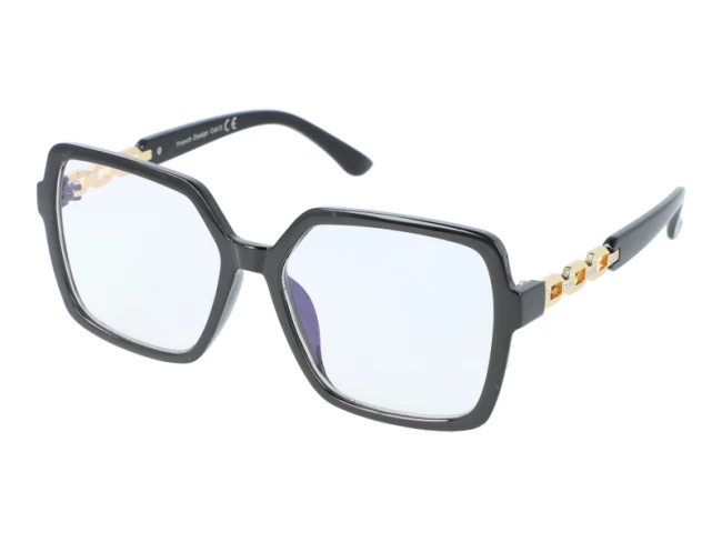 Okuliare na počítač Blue Light - Modern Woman Black