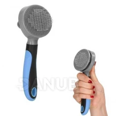 Kefa na česanie srsti psa, mačky - okrúhla