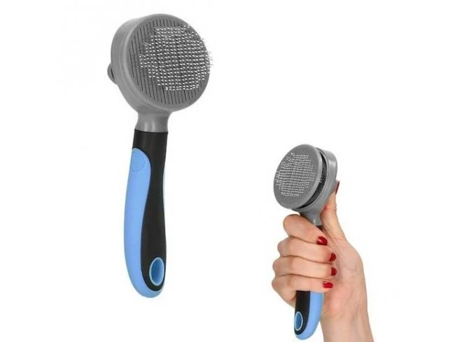 Kefa na česanie srsti psa, mačky - okrúhla