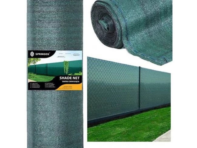 Tieniaca sieť - 63% tienenie - 1,5x10m - 65g/m2 - zelená