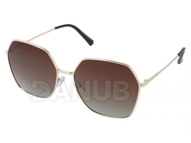 Dámske polarizačné okuliare Gina - Brown/Gold