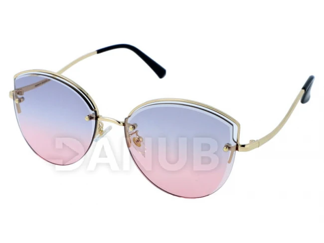 Dámske slnečné okuliare Gloria - Gold/Pink