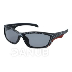 Detské okuliare Spiders - Black - matné