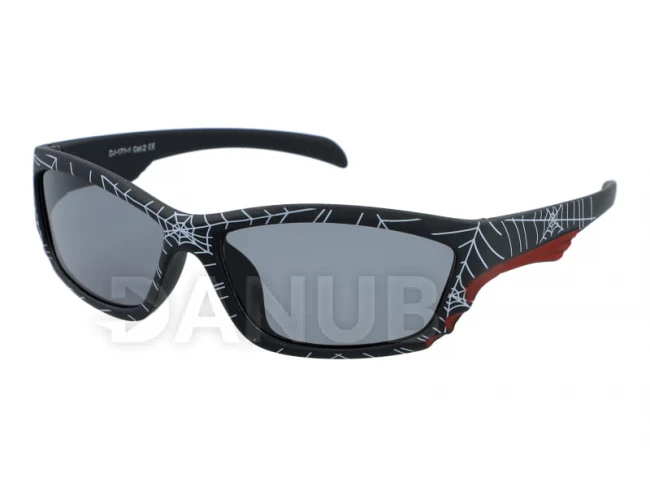 Detské okuliare Spiders - Black - matné