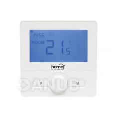 Digitálny termostat, programovateľný, biely